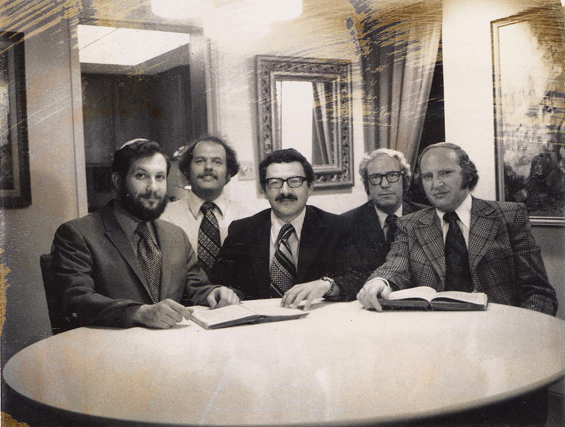 A group of organizers at the Richmond-Delta Community Centre, in Richmond, B.C., 1972. 